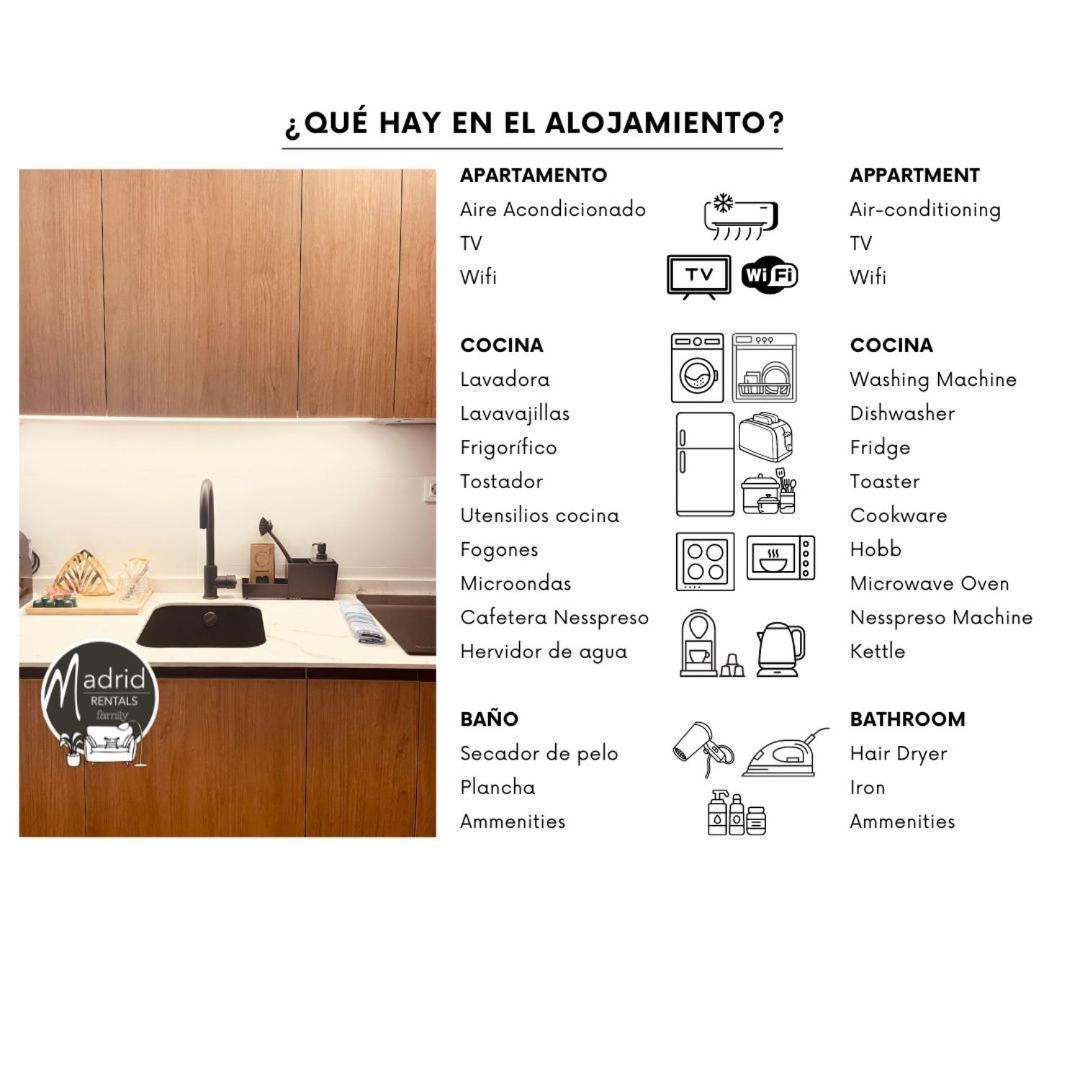 Apartamento Nuevo Y Reformado Al Lado De La Gran Via Madrilena Eksteriør billede