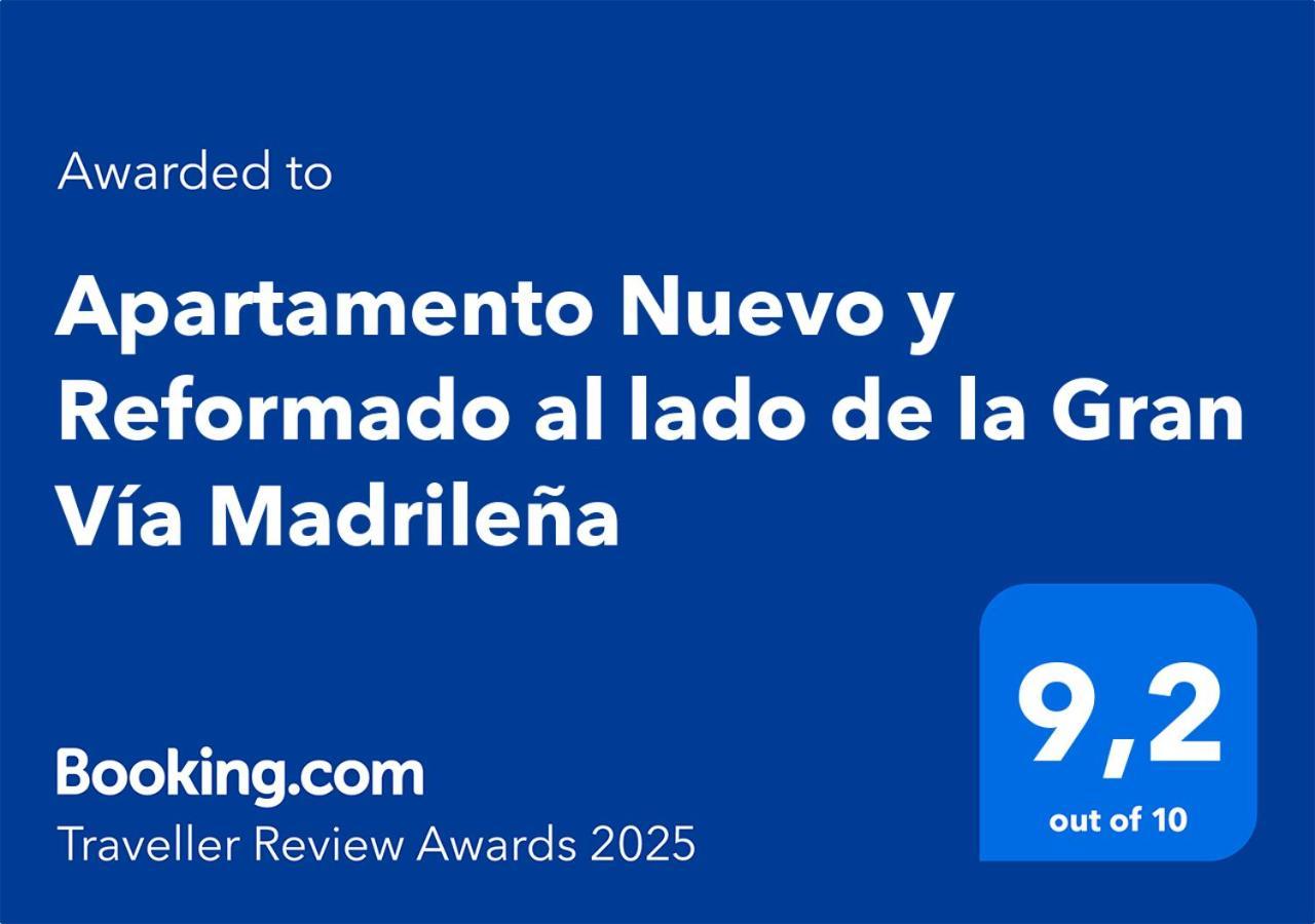 Apartamento Nuevo Y Reformado Al Lado De La Gran Via Madrilena Eksteriør billede